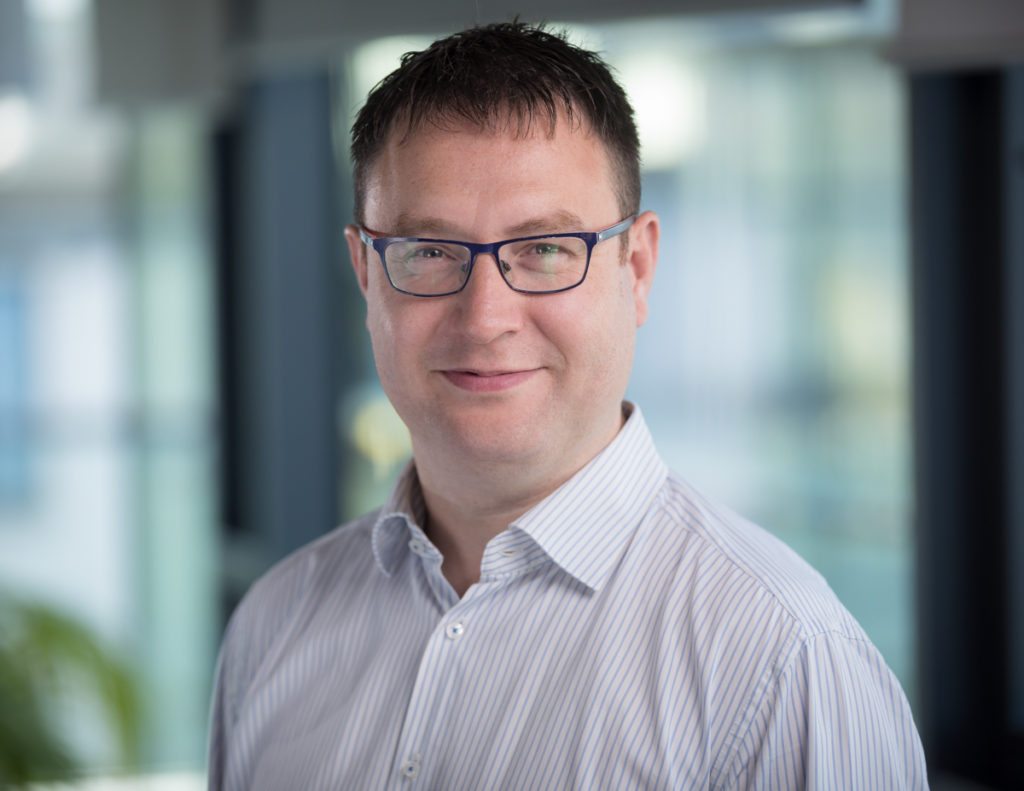 Corporate headshot photographed against a natural background in Chartered Accountant House Pearse Street Dublin