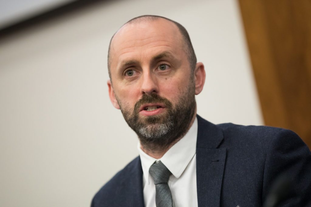 Harrison Photography & Media Ltd covering CGAI Speaking Up conference in Chartered Accountants Ireland. John Devitt was speaking at the conference. Conference photography in Dublin city