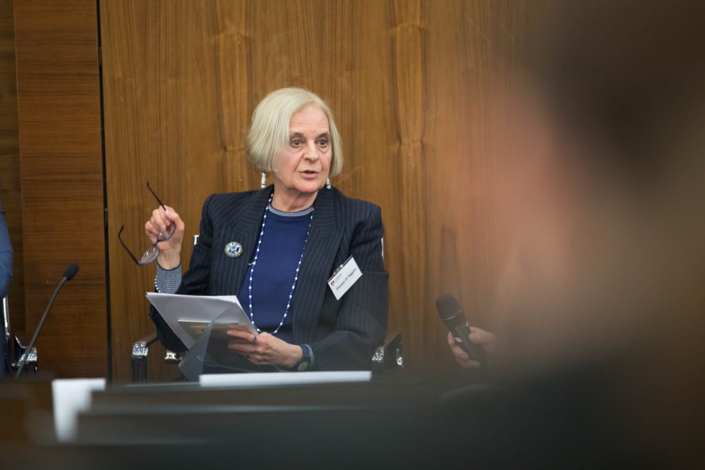 Harrison Photography & Media Ltd covering CGAI Speaking Up conference in Chartered Accountants Ireland. Eleanor O'Higgins was speaking at the conference. Conference photography in Dublin city