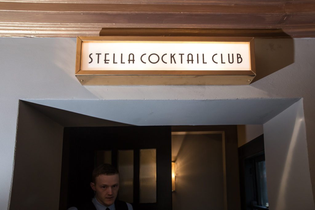 Stellla Theatre Rathmines cocktail club ready for a corporate event