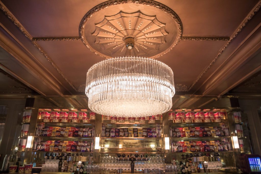 Stellla Theatre Rathmines foyer area ready for a corporate event