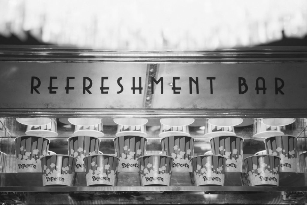 Stellla Theatre Rathmines foyer area ready for a corporate event