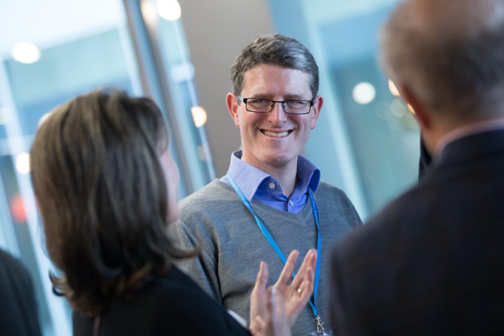 Networking at the MII CMO Summit 2017 in the Google Foundry Dublin